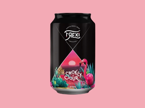 Packaging pour brasserie artisanale : smokey sour