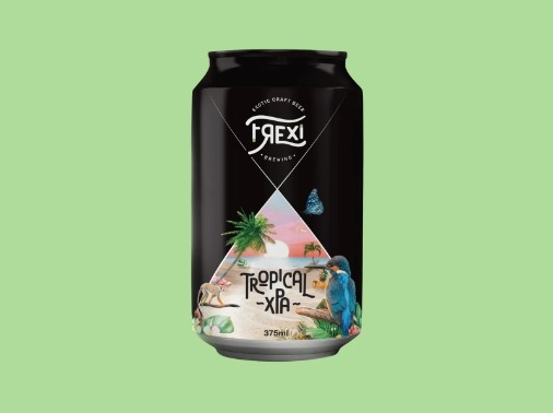 Packaging pour brasserie artisanale : tropical xpa