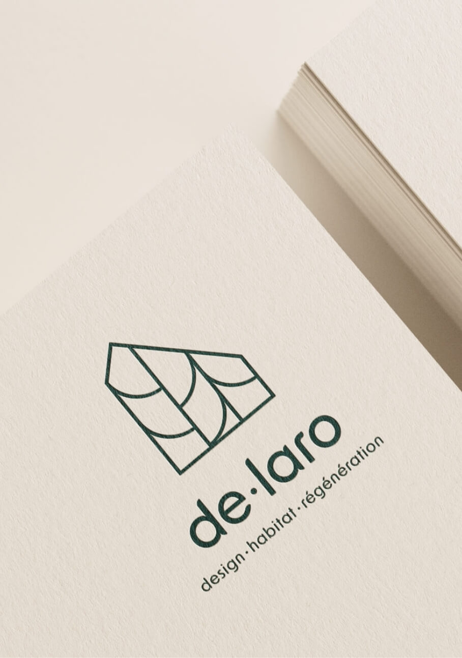 création d'un logo pour un architecte